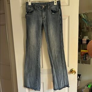 Calvin Klein Light Blue Flare Jeans